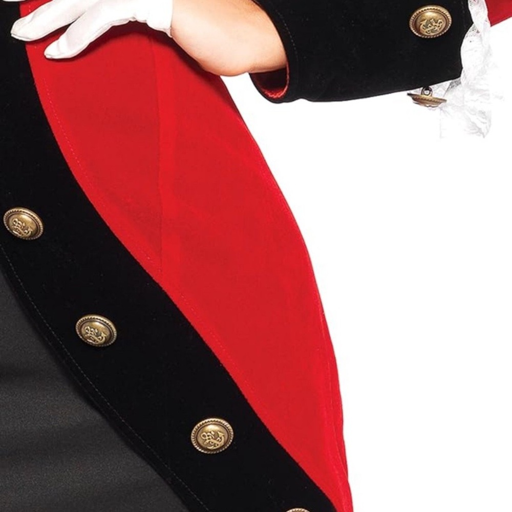Elegant Red Costume Women's Jacket S - Picture 3 of 5